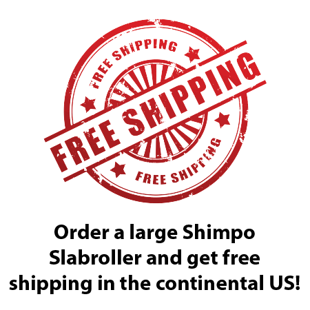 Free shipping on Shimpo Slabroller