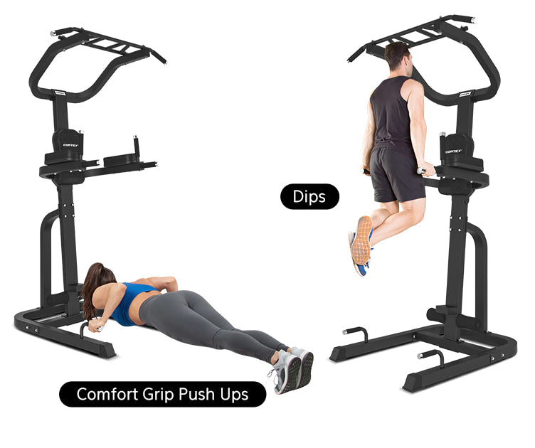 CORTEX PT-105 Commercial Power Tower Chin Up Dip Knee Raise – Lifespan  Fitness