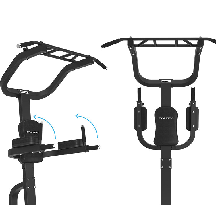 CORTEX PT-105 Commercial Power Tower Chin Up Dip Knee Raise – Lifespan  Fitness