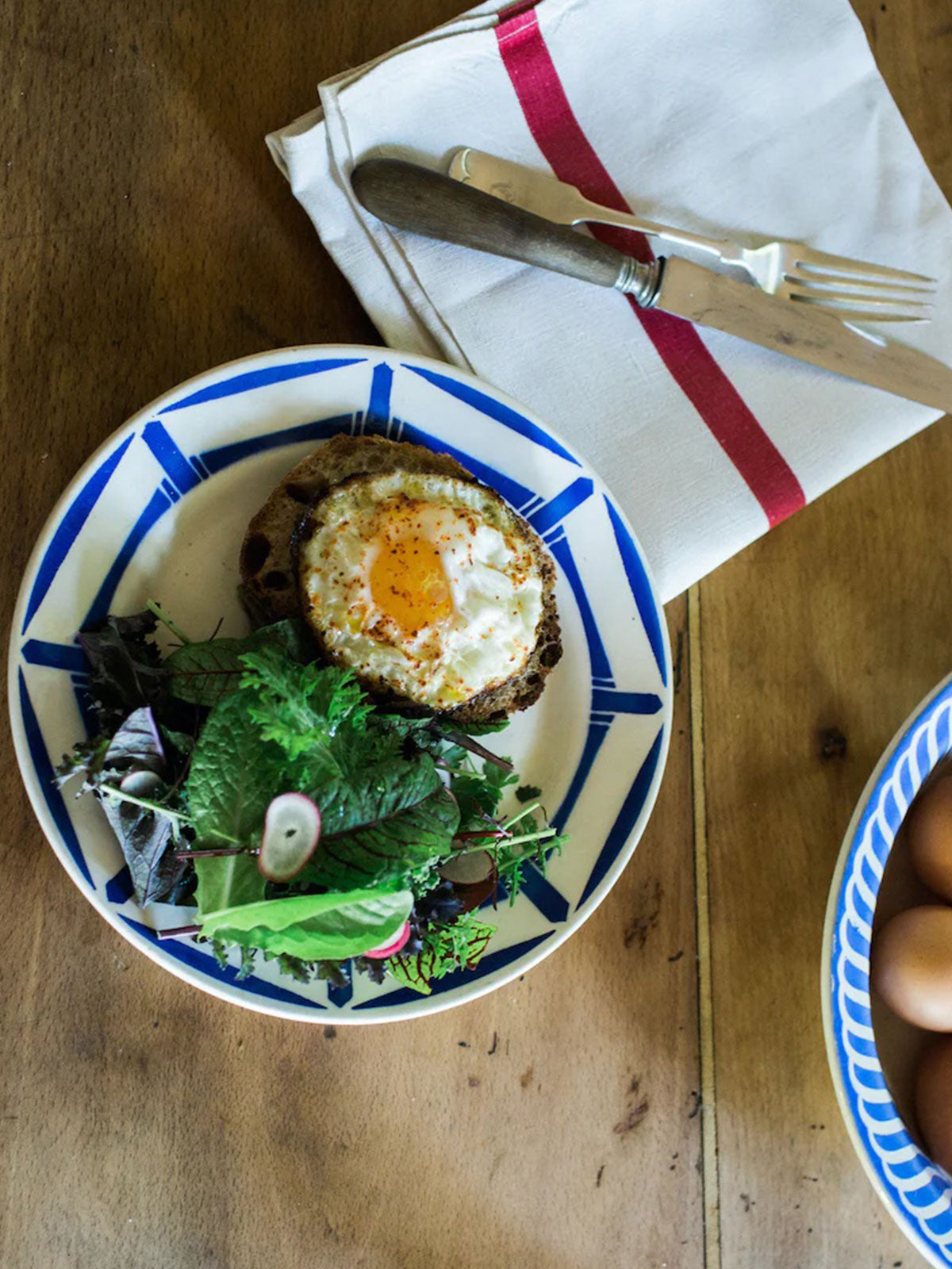 Alice Waters’ Egg in a Spoon