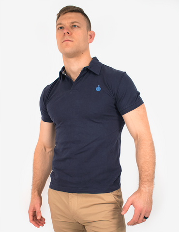 Stuburt Mens Shipley Polo Shirt (Royal Marl)