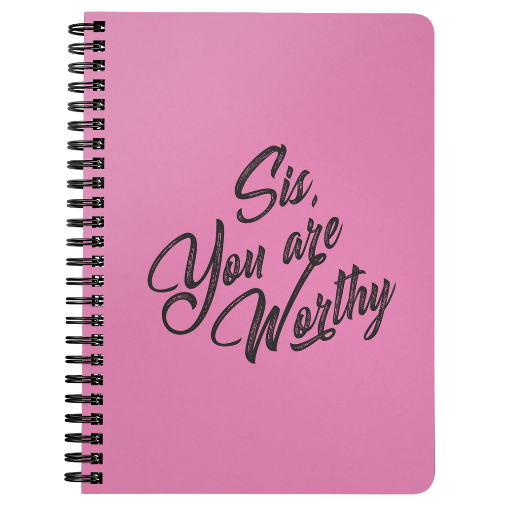 Limited Edition} Everyday Hustler Pink Spiralbound Notebook – COVEDOZA LLC