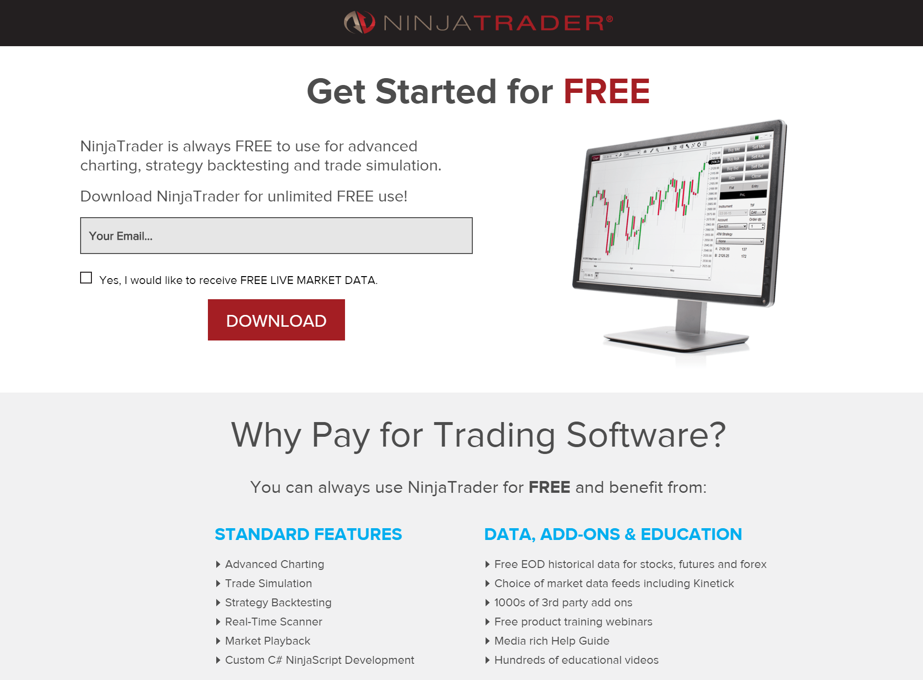 Ninjatrader Forex Data Feed | Forex Strategies For Sale
