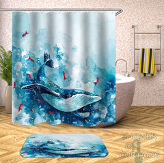 turquoise-and-blue-watercolor-whale-shower-curtain