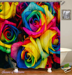 multi-colored-roses-shower-curtains