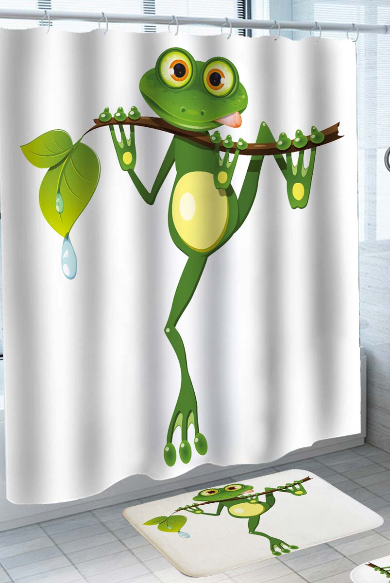 Shower Curtains  Frogs' Bathroom – Shower of Curtains