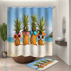 sunglasses-pineapples-at-the-beach-shower-curtain