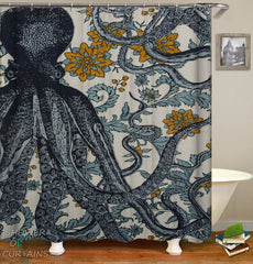 vintage-octopus-shower-curtain