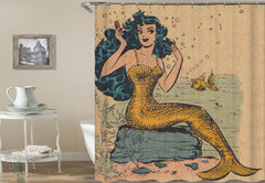 vintage-mermaid-shower-curtain