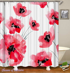 watercolor-poppy-seed-flowers-shower-curtains