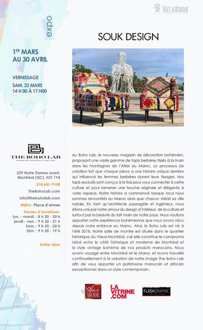 The Boho Lab Hosting Souk Design Vue d'afrique