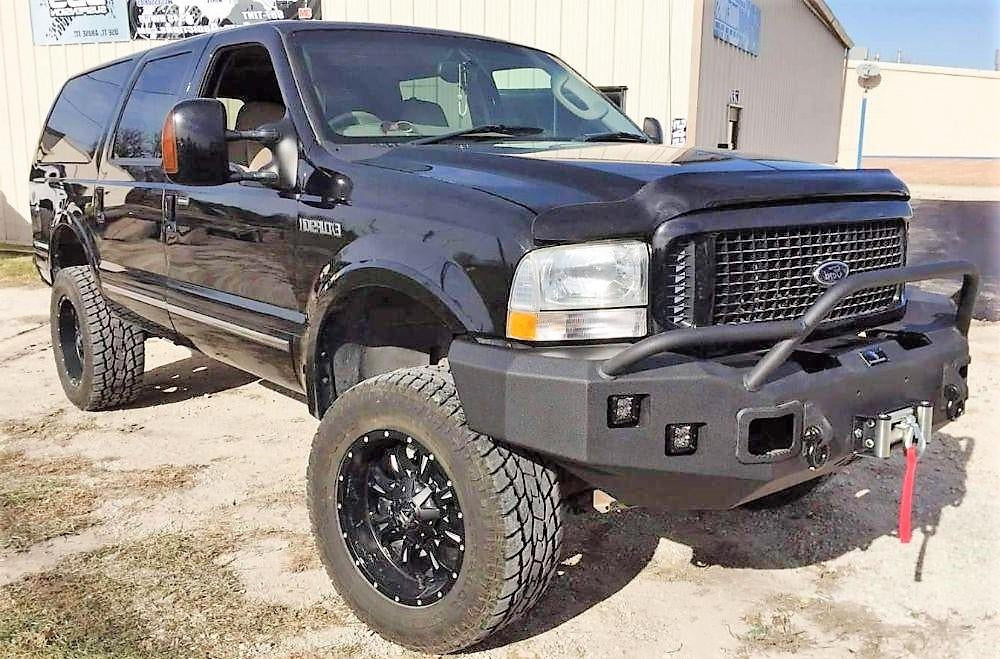 2001 ford excursion rear bumper