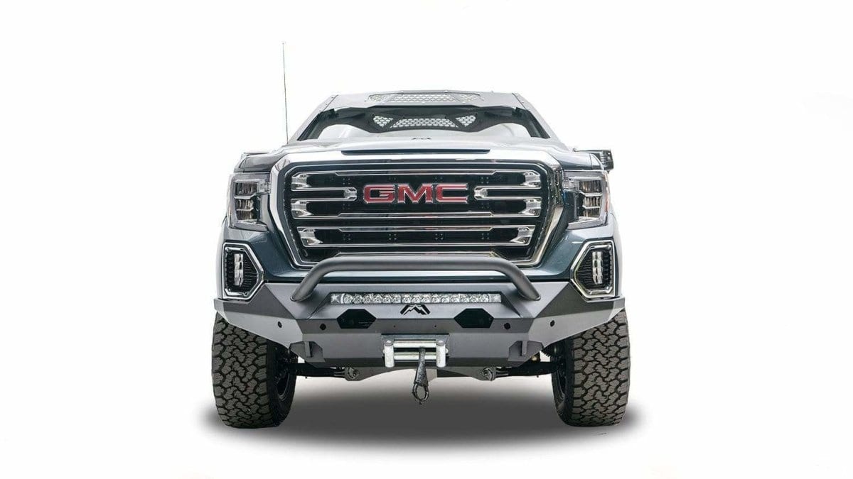 Fab Fours GS19X39521 Matrix GMC Sierra 1500 Front Bumper 20192021