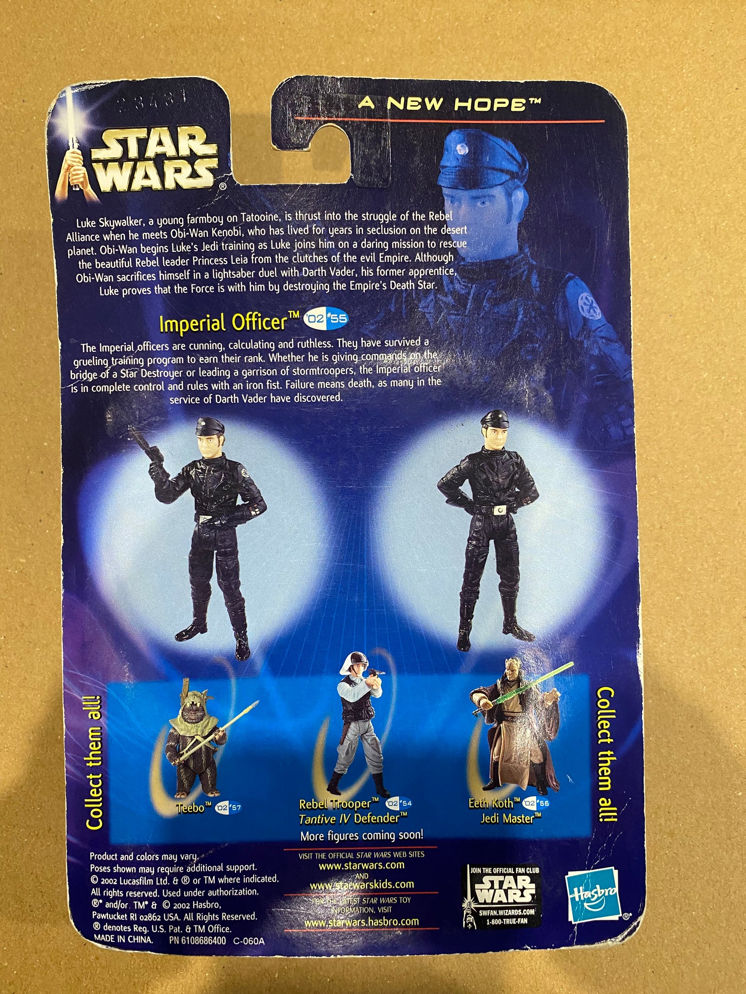 Star Wars Imperial Officer (A New Hope) 2002 – Funhouse Toys & Collectables