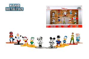 Disney - Nano Metalfigs 10-Pack Black & White Mickey Mouse Wave 02