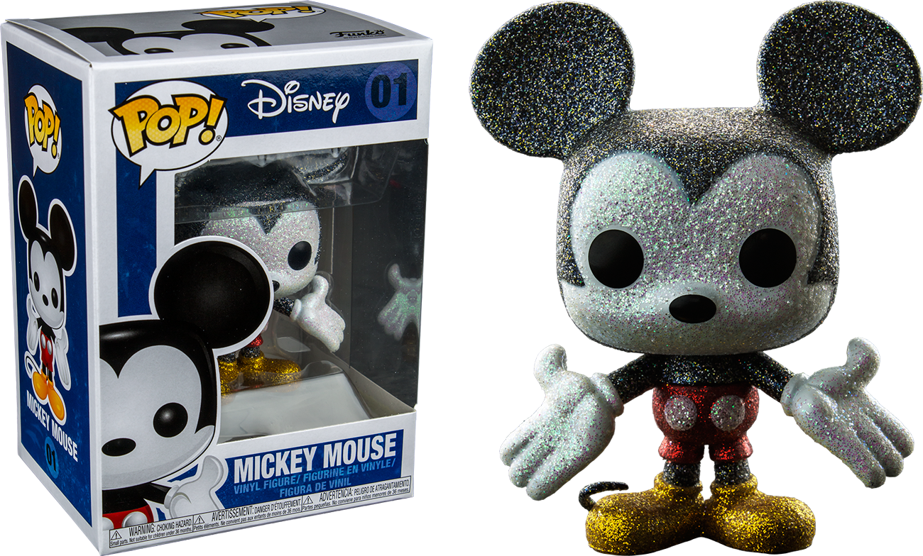niña Con qué frecuencia incidente Mickey Mouse - Mickey Mouse Diamond Glitter US Exclusive Pop Vinyl! 01 –  Funhouse Toys & Collectables