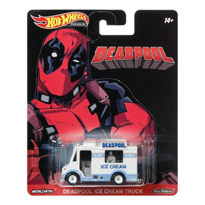 Hot Wheels Retro Premium Deadpool Ice Cream Truck Funhouse Toys Collectables