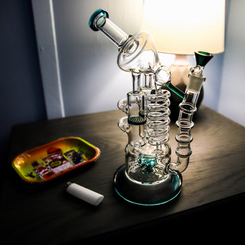 CaliConnected Microscope Recycler Bong