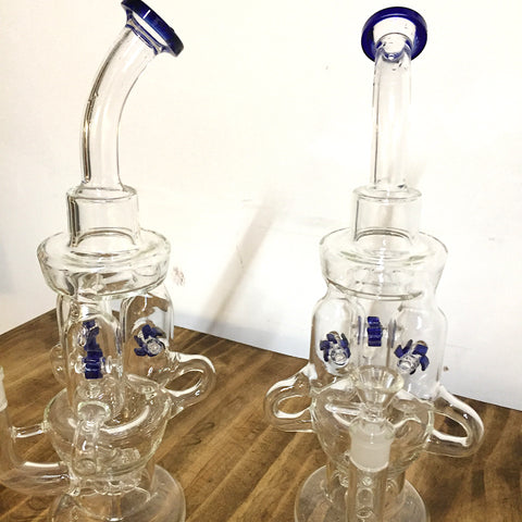 CaliConnected Spinning Propeller Perc Bongs