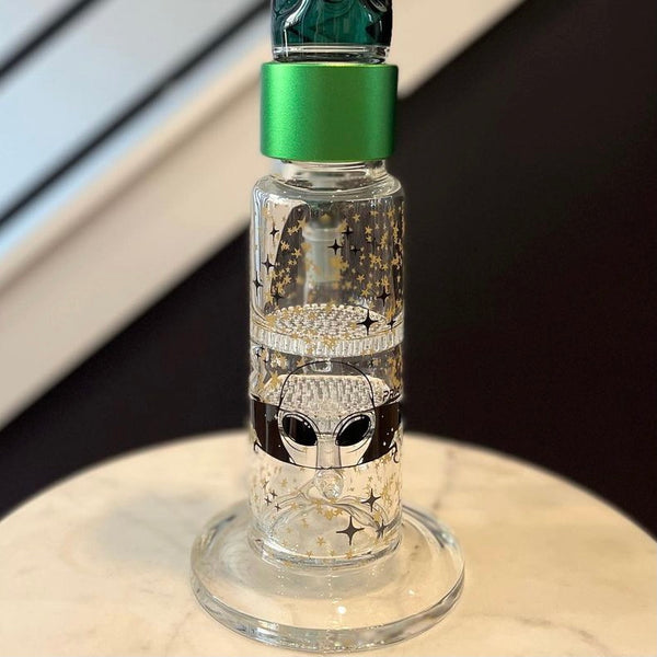 Double Honeycomb Disc Percolator Bong