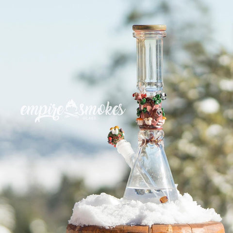 Empire Glassworks Hooties Forest Beaker Bong