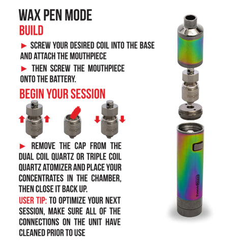 Wulf Evolve Maxxx Dab Pen Mode