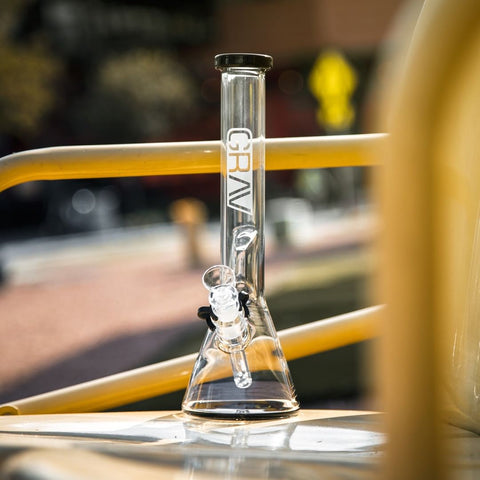 Grav Glass Beaker Bong