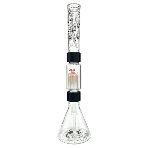 Glass Hammer Bong Water Pipe With 6 Arm Perc And Handle Mini Water Bender  For Smoking And Oil Burning From Glassbongs0217, $6.08