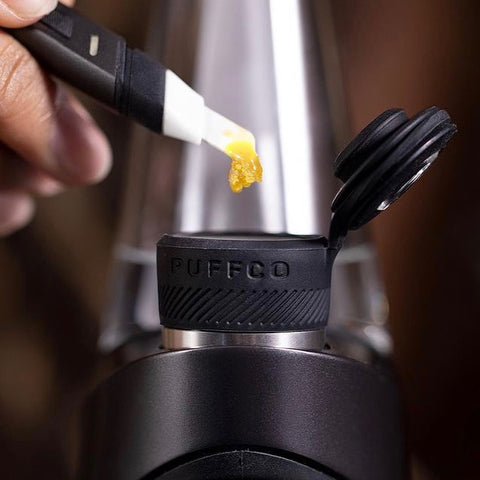 Vape312 Highwood - The @puffco Hot Knife is an electronic heated loading  tool. It makes loading your concentrates a simple, clean, and effective  process. No more dirty dab tools, sticky residue on