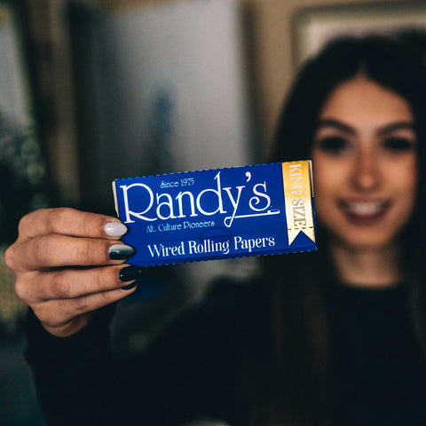 Randys Classic King Size Wired Rolling Papers