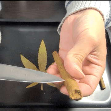 How to Roll a Cross Blunt