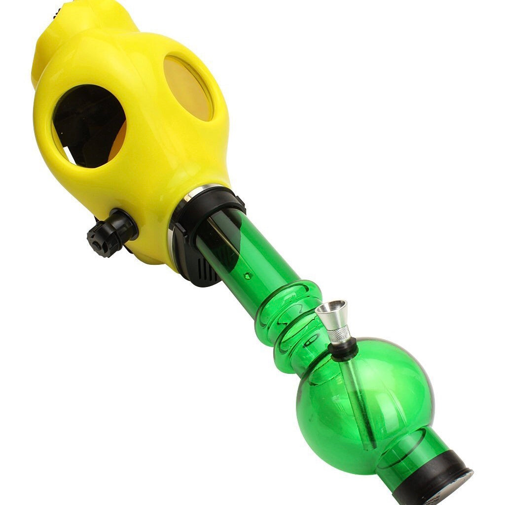 gas mask bong glass