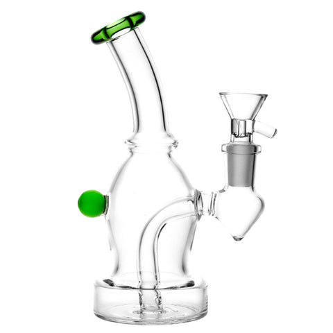 Dropshipping Glass Bong Dab Rig Recycler Perc Water Pipe Hookahs Straight  Tube Bubbler Pipes For Smoking From Volcanee, $21.2