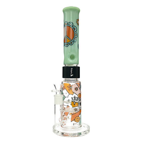 14 inches 8 arms percolator and inline diffused water bong – Flower Power  Packages