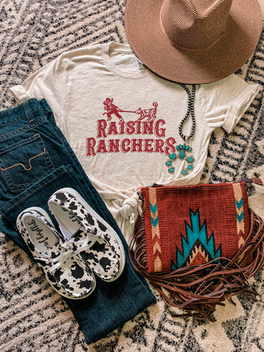 Raising Ranchers Tee (Oatmeal)