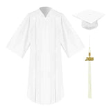 White Primary / Secondary Cap & Gown – Graduation UK