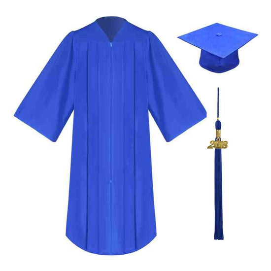 Royal Blue Primary / Secondary Cap & Gown – Graduation UK