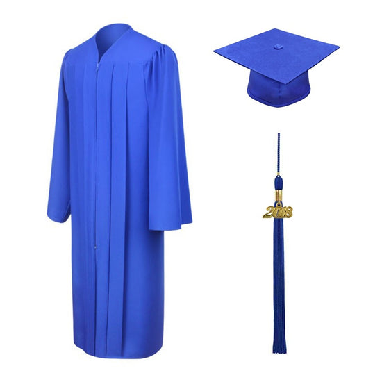 Royal Blue Primary / Secondary Cap & Gown – Graduation UK