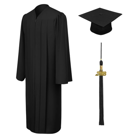 Black Primary / Secondary Cap & Gown – Graduation UK