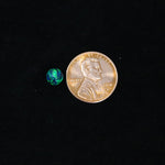Black Emerald Opal 6mm Craft Beads - 1mm Center Drilled