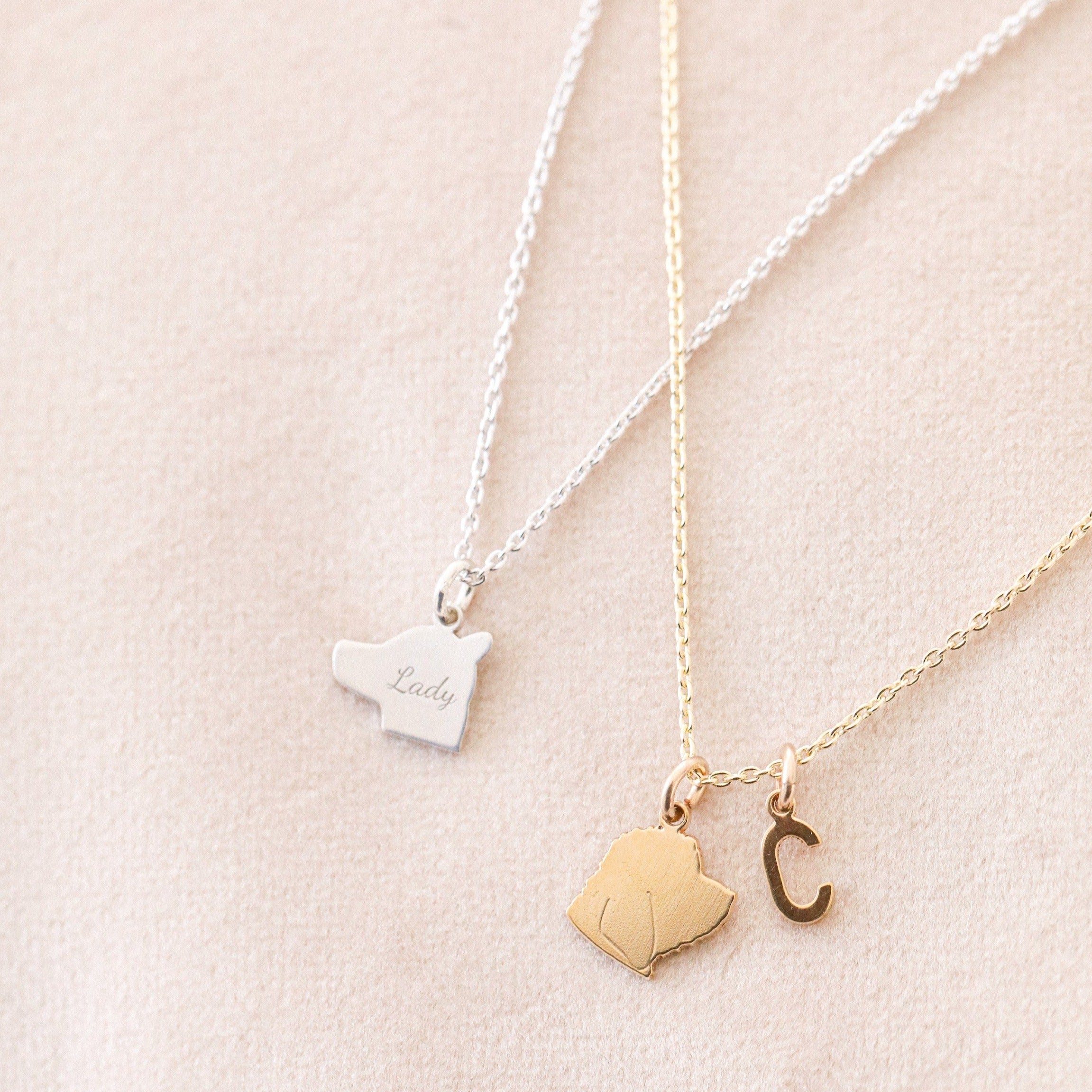 Kids Silhouette Necklace – M E I R A K O