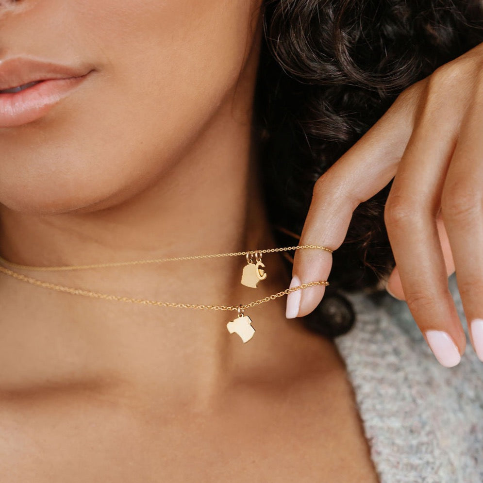 Kids Silhouette Necklace – M E I R A K O