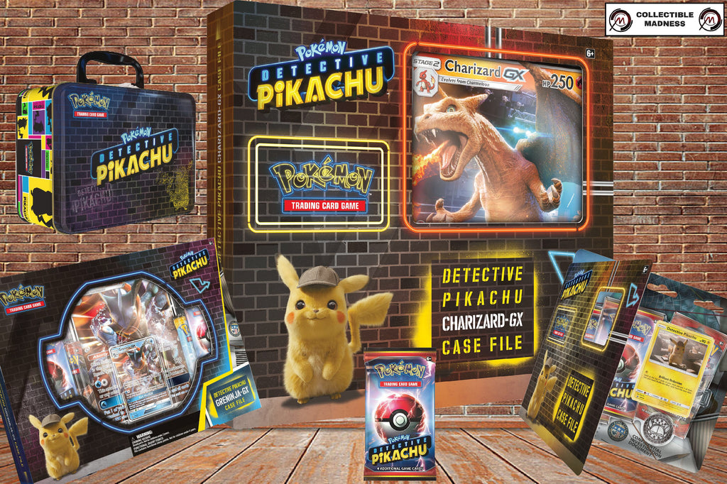 Collectible Card Games Pokemon Card Detective Pikachu X2