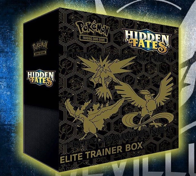 pokemon hidden fates elite trainer box restock