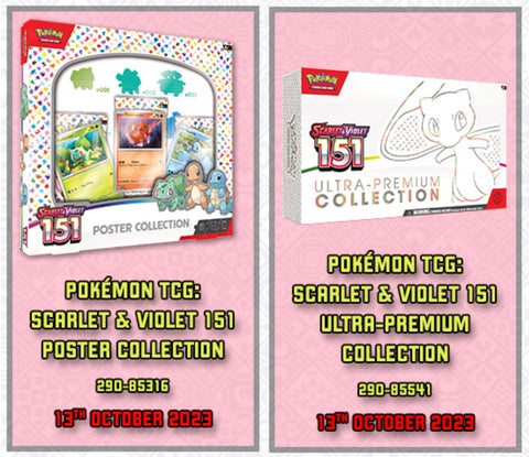 Pokemon TCG 151 Product Release Date Update