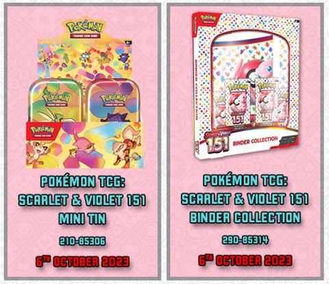 Pokemon TCG 151 Product Release Date Update