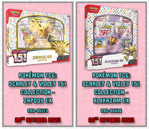 Pokemon TCG 151 Product Release Date Update