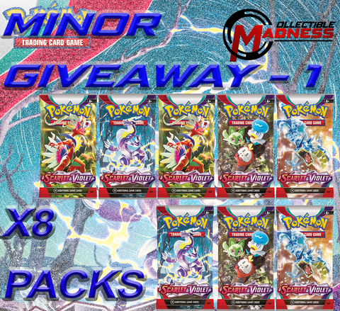 Pokemon Scarlet and Violet Giveaway