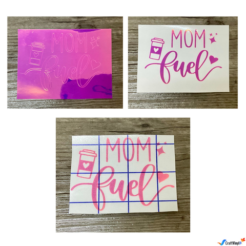 HTVRONT Printable Vinyl Holographic Stickers & Card Making techniques 