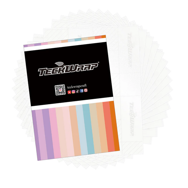 TeckWrap Inkjet Printable Sticker Vinyl - Matte or Gloss (15 PCS)